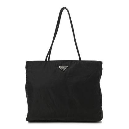 Prada Tessuto Nylon City Tote Black 1 of 9