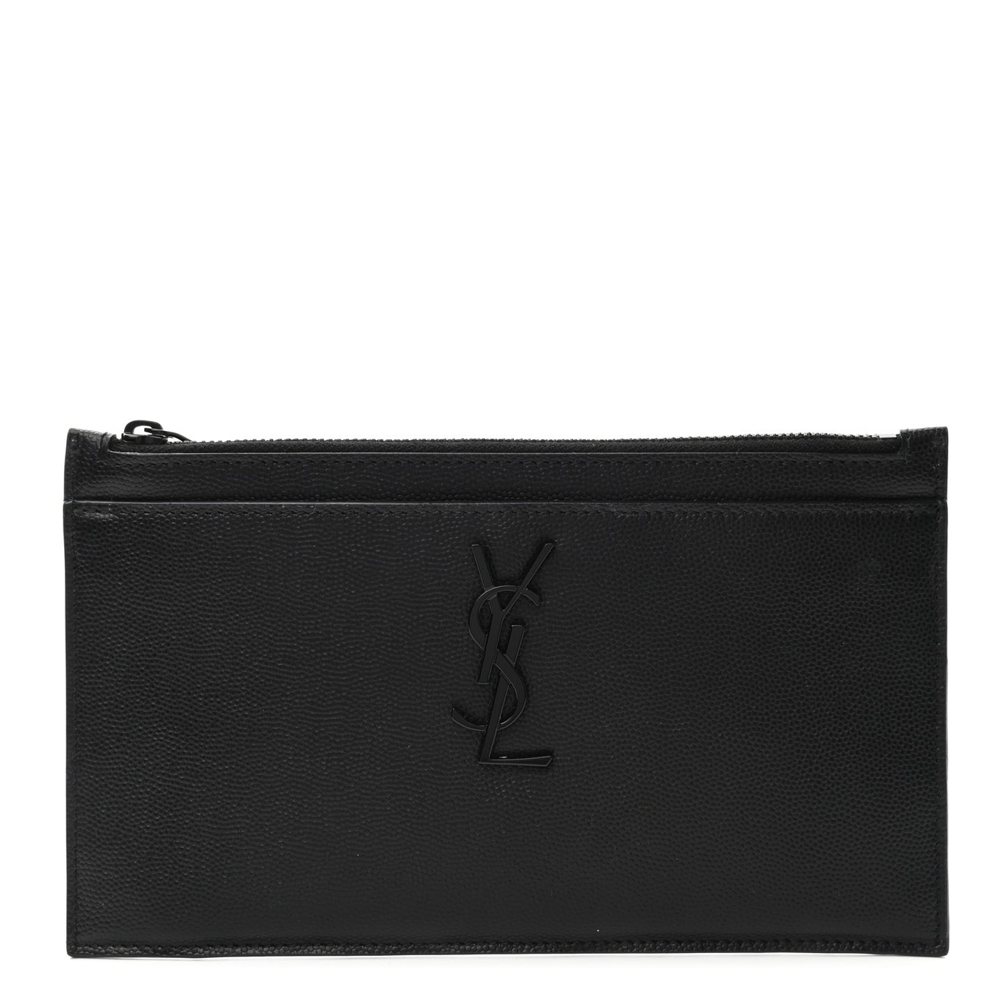 Grain De Poudre Monogram Bill Pouch Black