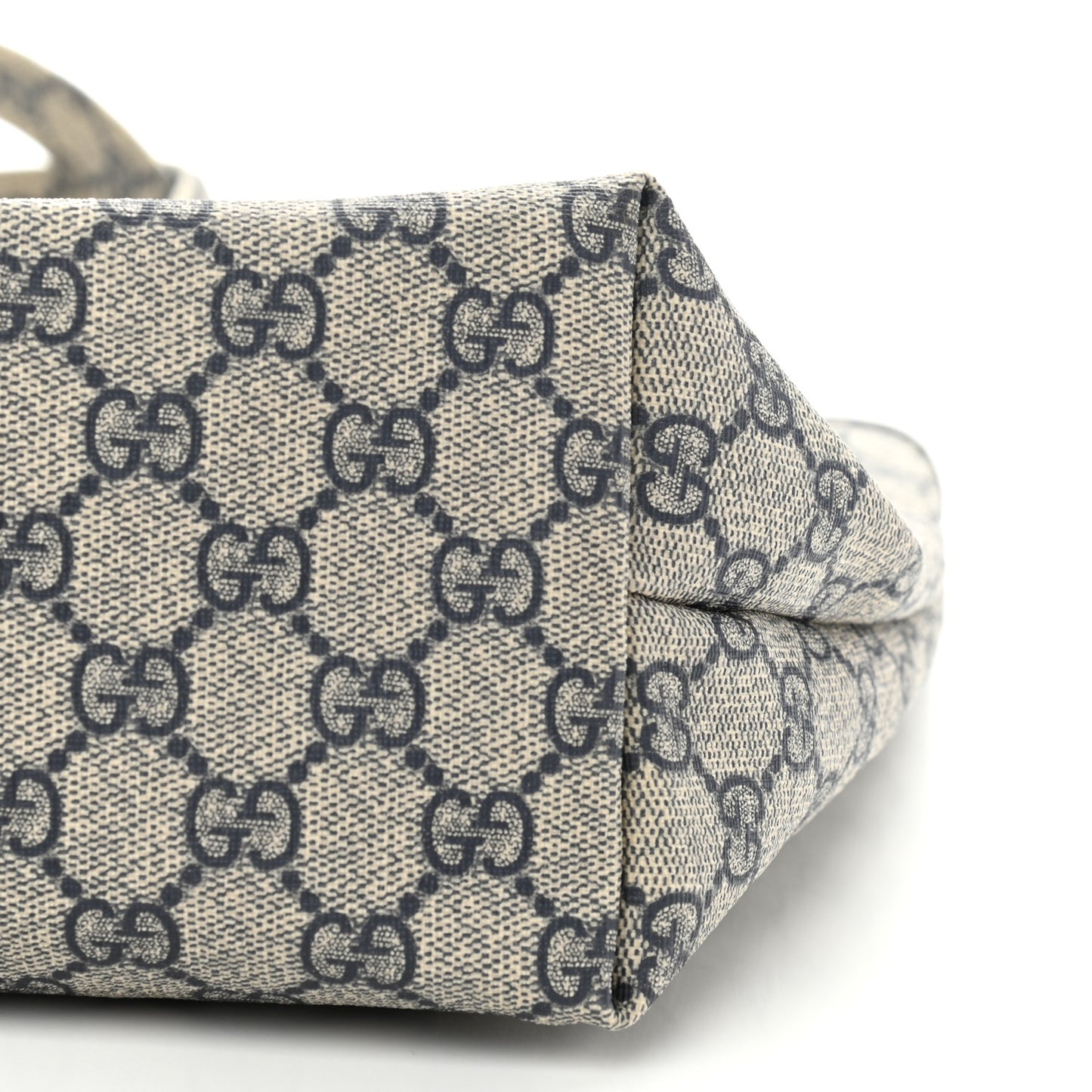 GG Plus Monogram Medium Signature Web Loop Tote Navy