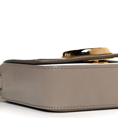 Chloe Shiny Calfskin Suede Mini C Double Carry Motty Grey 10 of 17