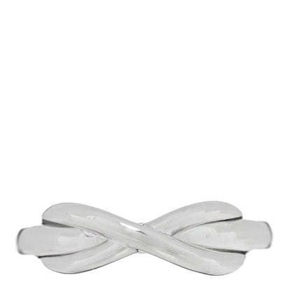 Tiffany Sterling Silver Narrow Infinity Ring 52 6 1 of 4
