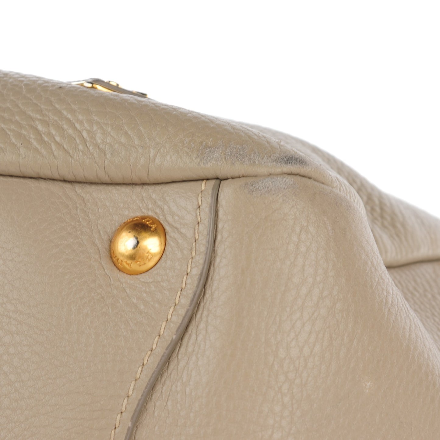 Vitello Daino Side Pocket Hobo Pomice