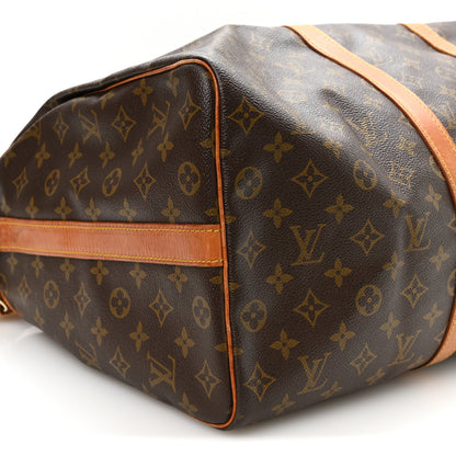 Louis Vuitton Monogram Keepall Bandouliere 50 8 of 10