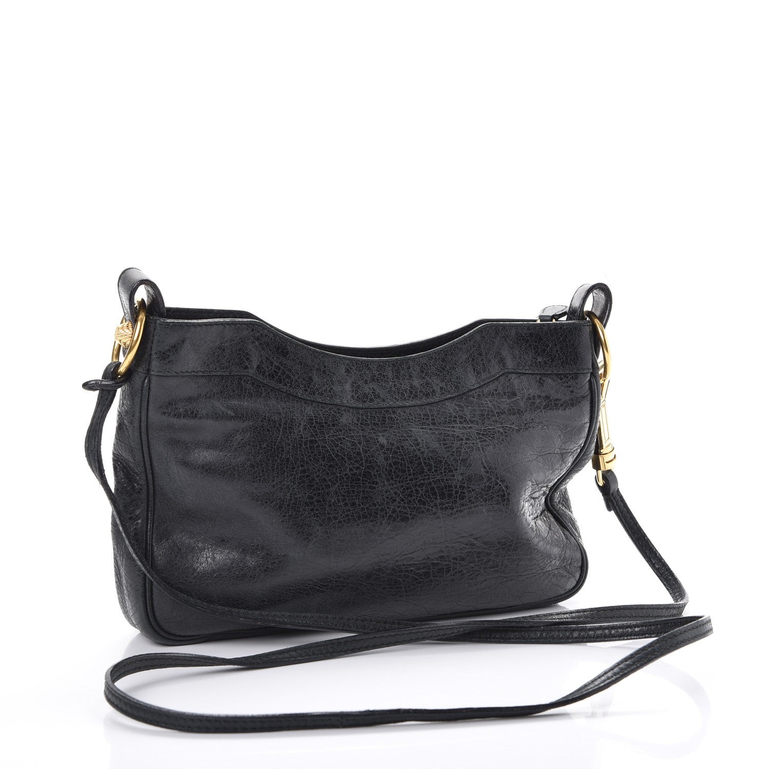 Balenciaga Agneau Giant 12 Gold Hardware Hip Black 3 of 10