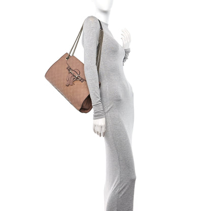 Gucci Guccissima Large Emily Chain Shoulder Bag Camelia 2 of 15