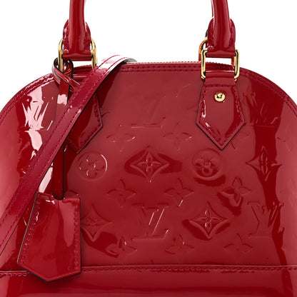 Louis Vuitton Vernis Alma BB Rose Indien 7 of 9