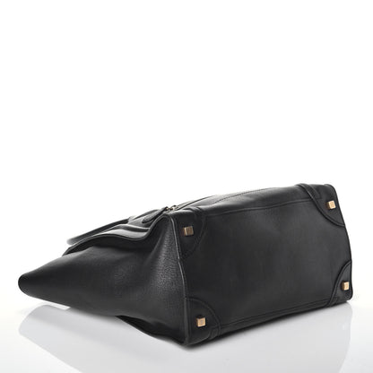 Celine Smooth Calfskin Mini Luggage Black 4 of 8