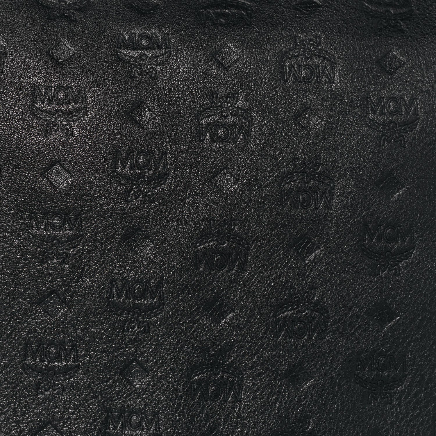 MCM Calfskin Ottomar Monogram Large Klara Hobo Black 7 of 14