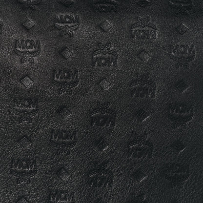 MCM Calfskin Ottomar Monogram Large Klara Hobo Black 7 of 14