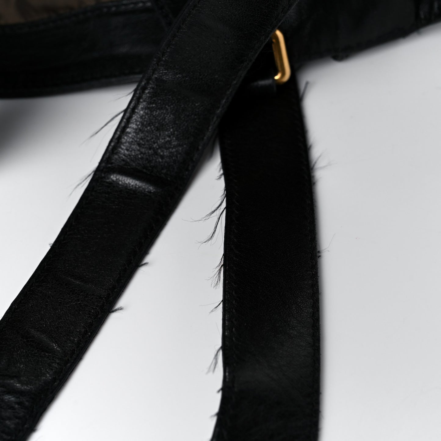 Calfskin Y Tote Black