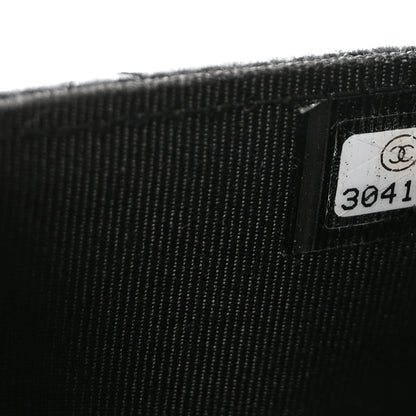 Chanel Caviar Quilted Flap Card Holder Wallet Black 8 of 9