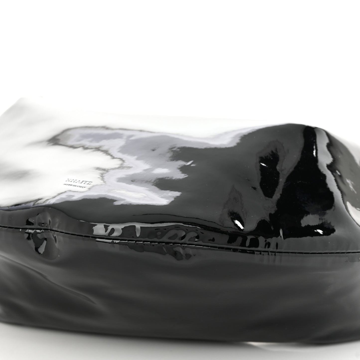 Patent Medium Olivia Hobo Black