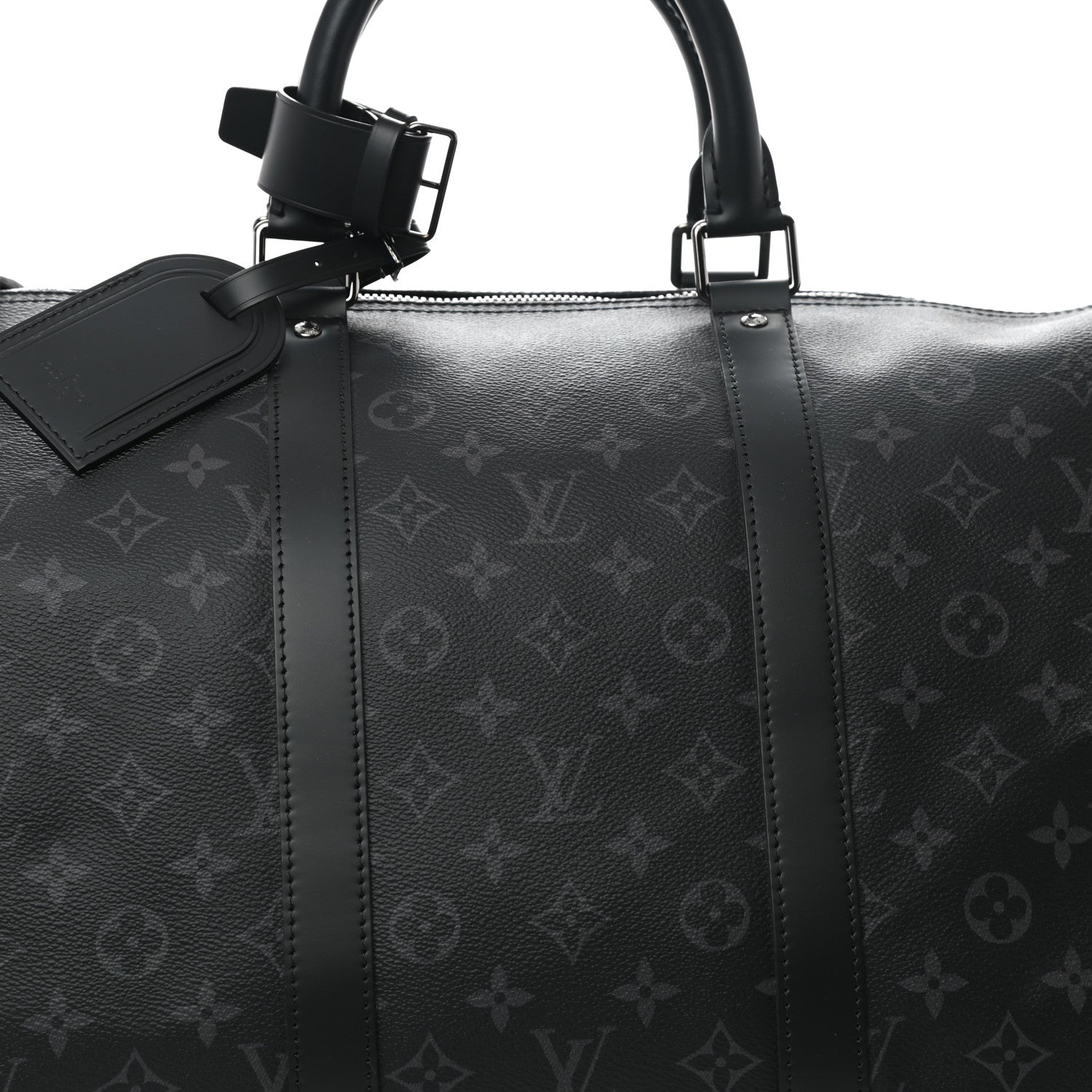 Louis Vuitton Monogram Eclipse Keepall Bandouliere 55 7 of 9