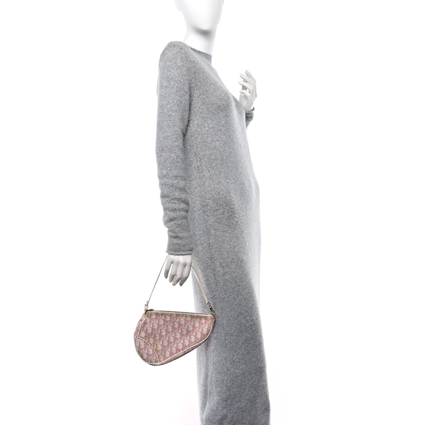 Monogram Mini Saddle Pochette Pink