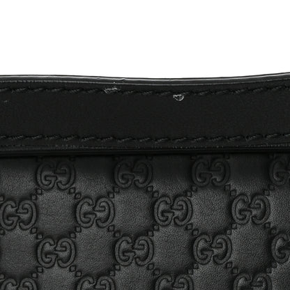 Gucci Soft Microguccissima Small Zippered Satchel Black 10 of 10