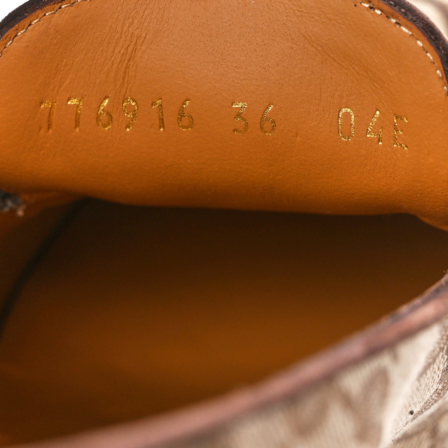 Monogram Goatskin Horsebit Clog Mules 36 Beige Ebony New Acero