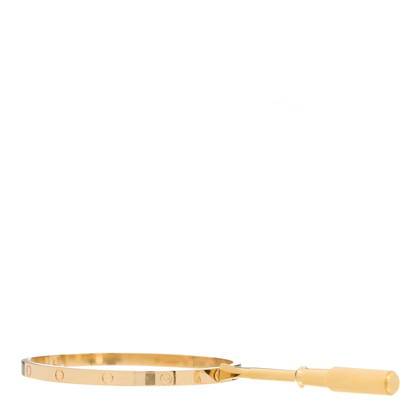 18K Yellow Gold Small LOVE Bracelet 16