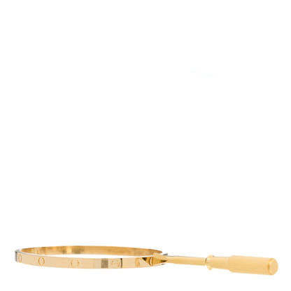 Cartier 18K Yellow Gold Small LOVE Bracelet 16 4 of 5