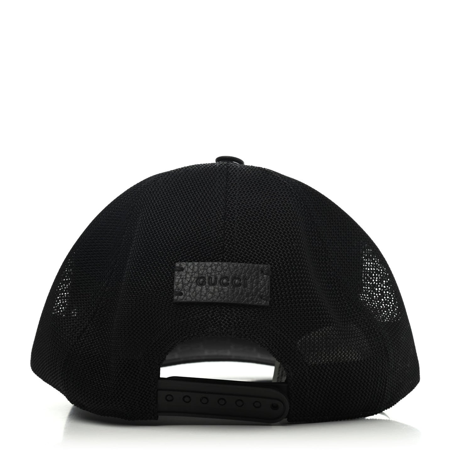 Nylon Monogram Baseball Hat M Black