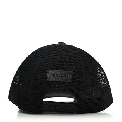 Gucci Nylon Monogram Baseball Hat M Black 2 of 4