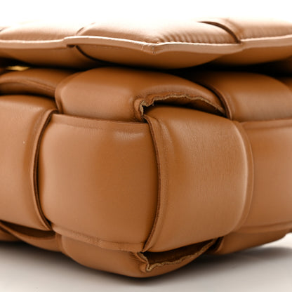 Bottega Veneta Nappa Maxi Intreccio Padded Cassette Crossbody Bag Caramel 10 of 10
