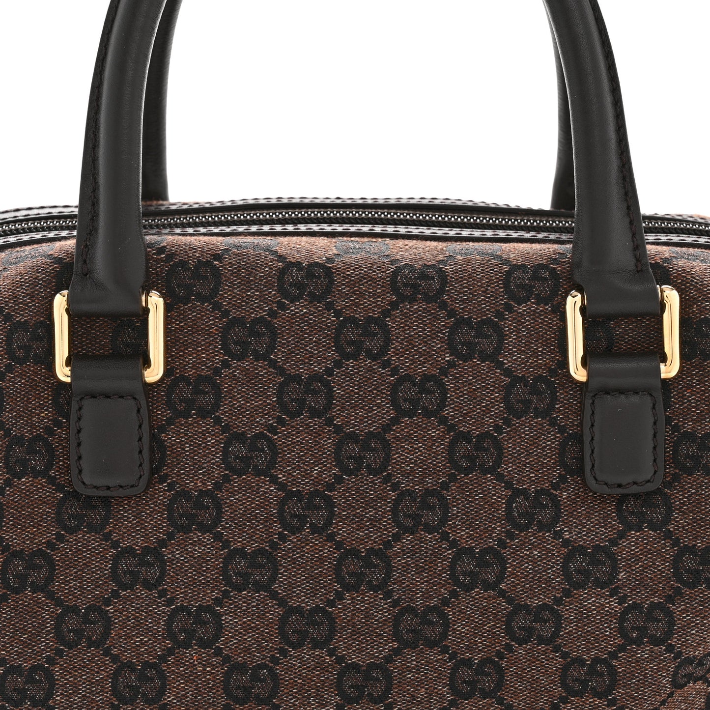 Monogram Small Boston Dark Brown
