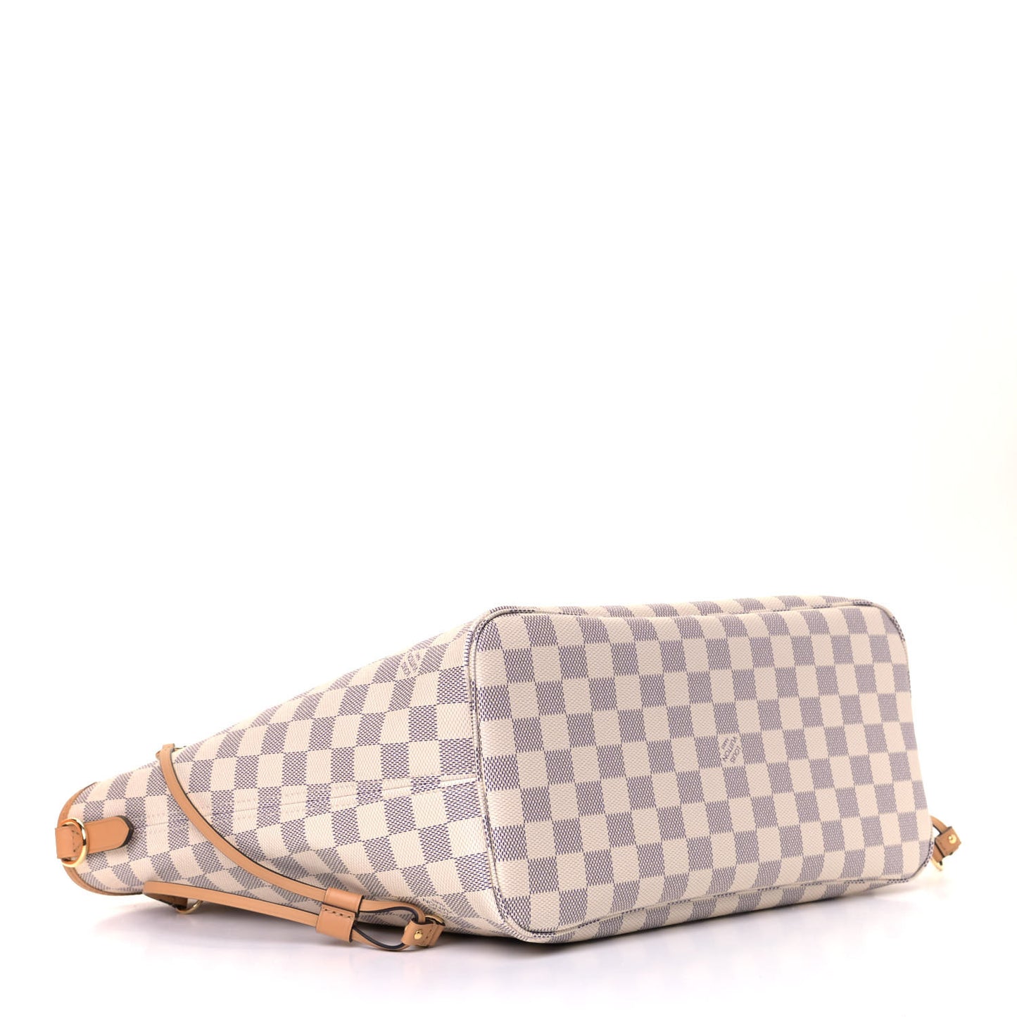 Damier Azur Braided Neverfull MM Pink