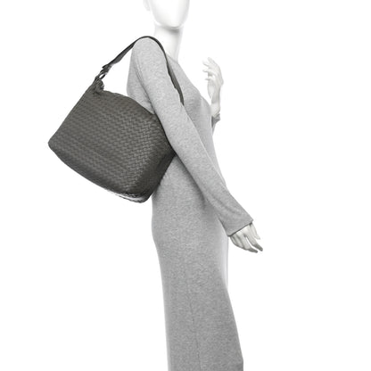 Bottega Veneta Nappa Intrecciato Hobo Shadow 2 of 10