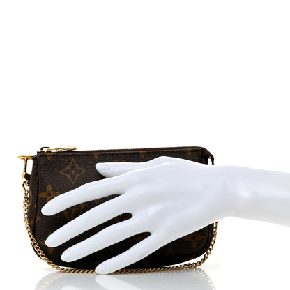 Louis Vuitton Monogram Mini Pochette Accessories 2 of 7