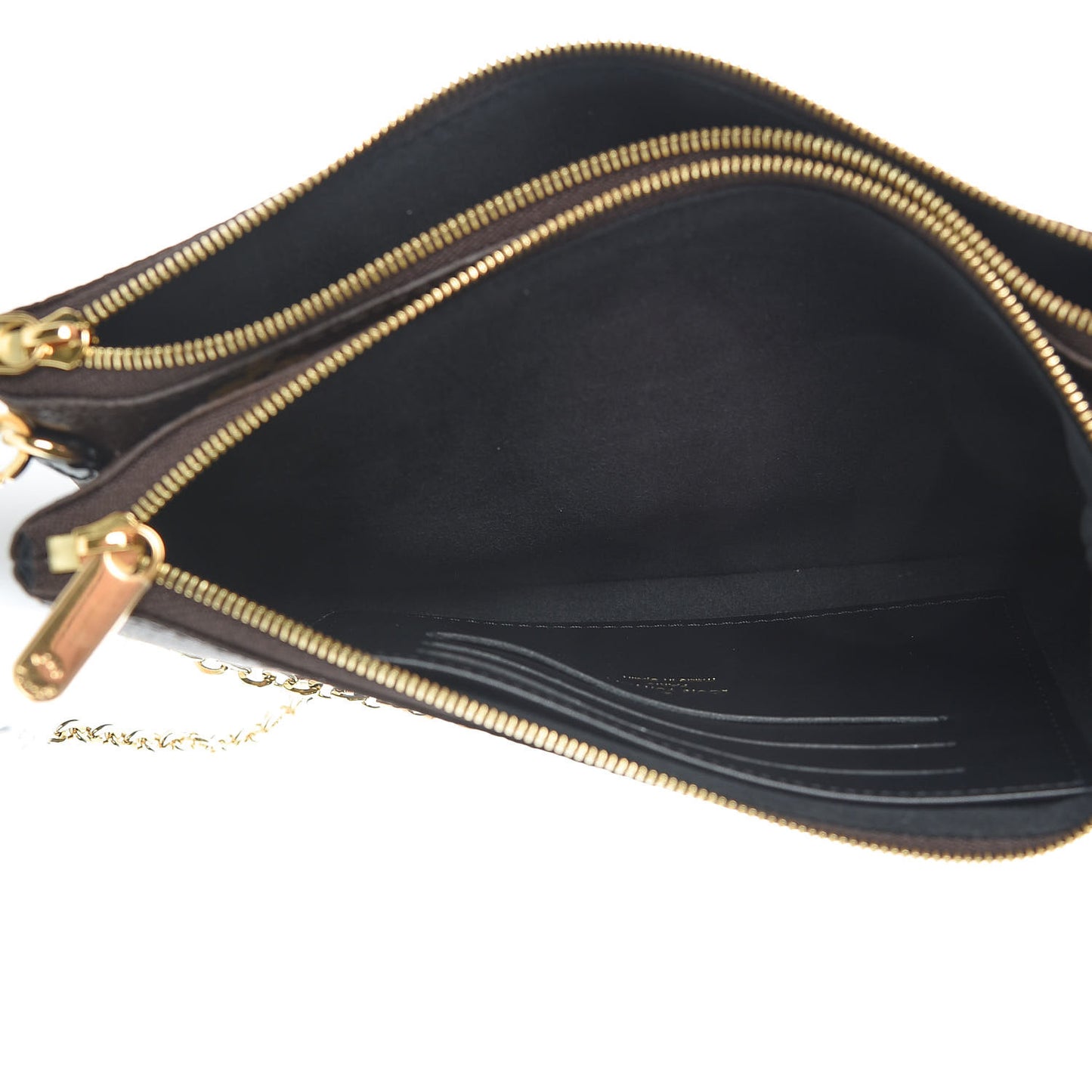Monogram World Tour Double Zip Pochette