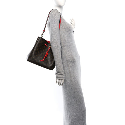 Louis Vuitton Monogram Neonoe MM Coquelicot 2 of 9