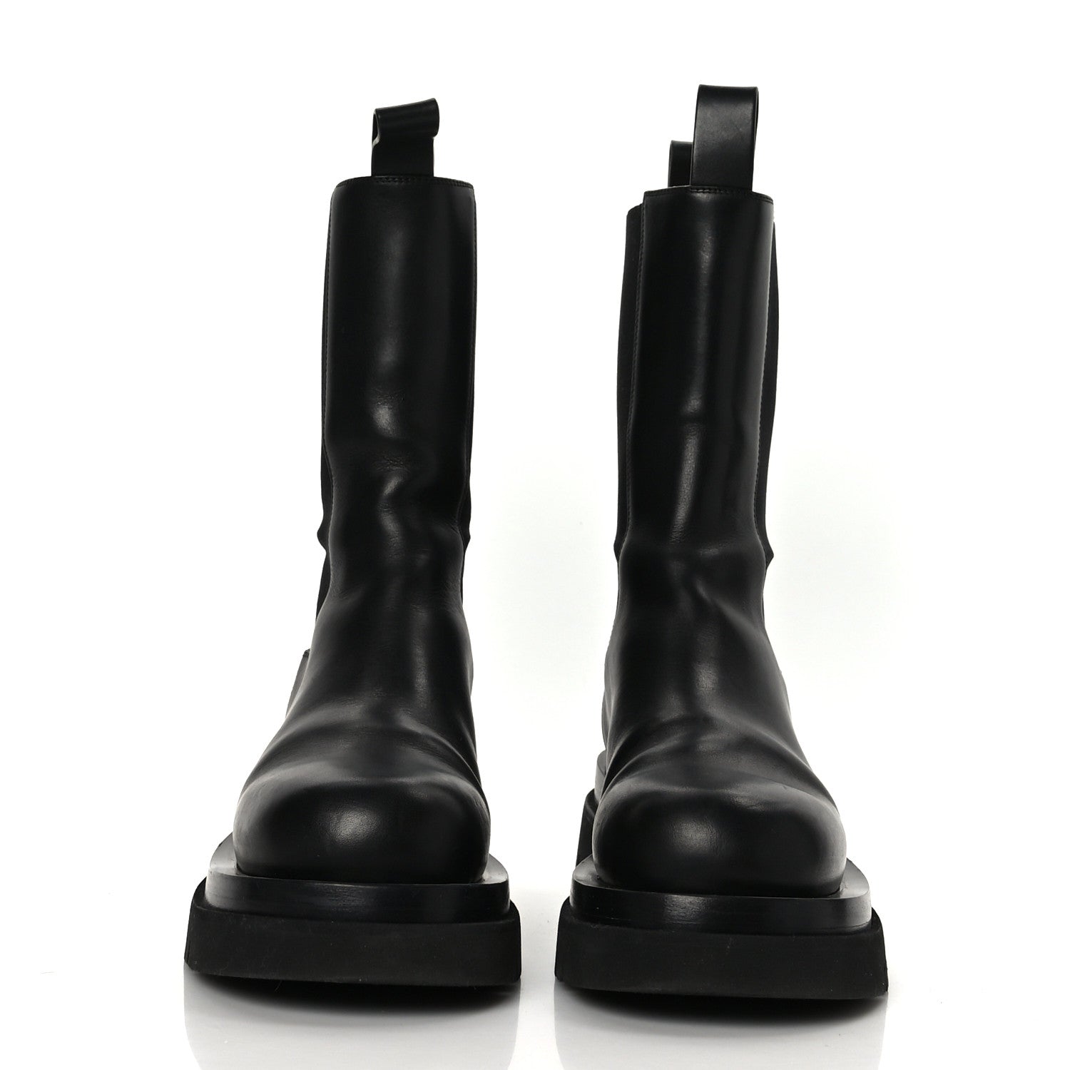 Bottega Veneta Calfskin The Lug Chelsea 55mm Boots 38 Black 2 of 8