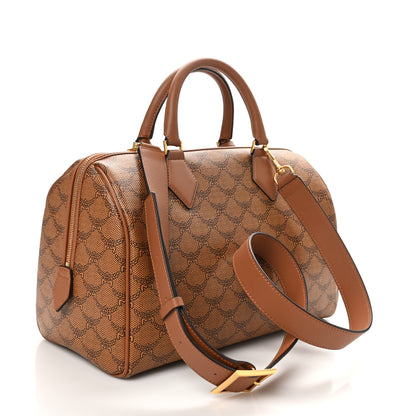 MCM Lauretos Nappa Medium Ella Boston Bag Cognac 3 of 9
