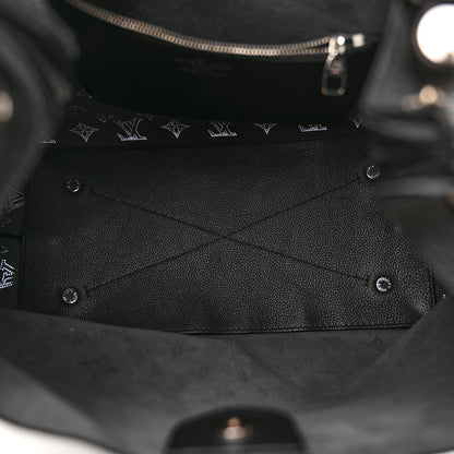 Louis Vuitton Mahina Carmel Hobo Black 5 of 10