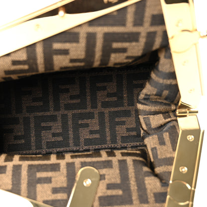 Fendi Paglia Chicco Diriso Nappa Small Fendi First Alchemy Brandy 4 of 9
