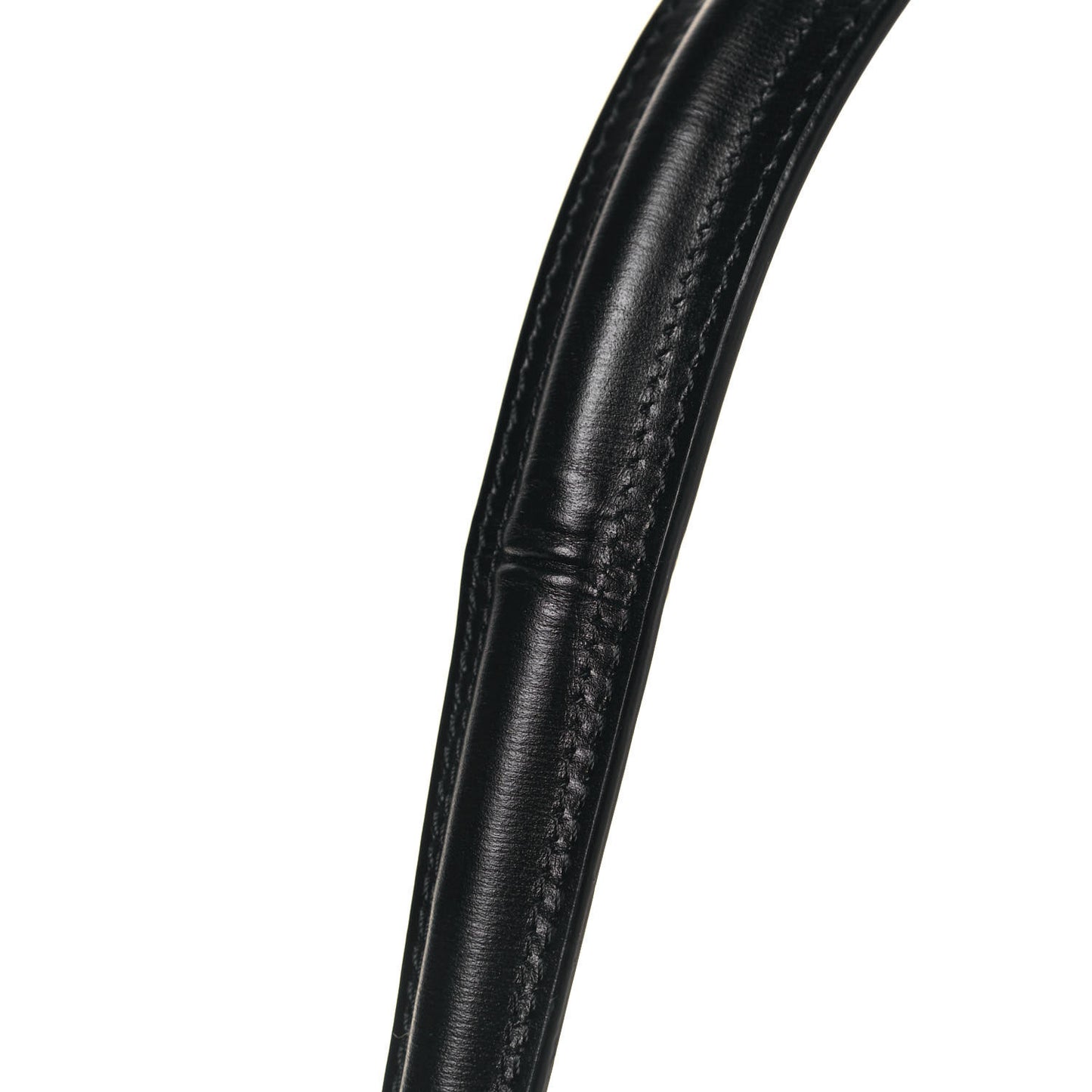 Box Calfskin Medium Clasp Bag Black