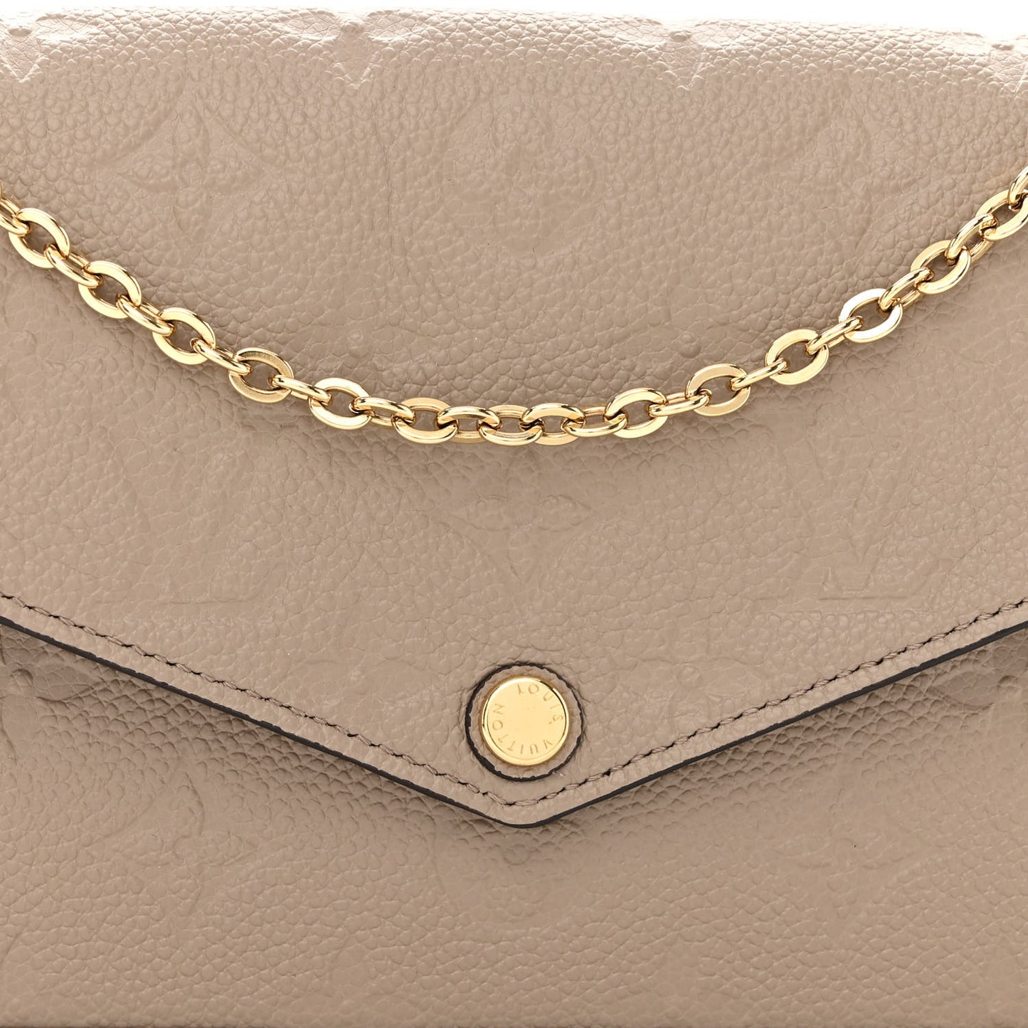Empreinte Pochette Felicie Chain Wallet Tourterelle