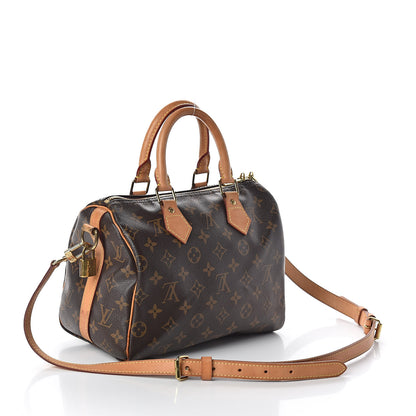 Louis Vuitton Monogram Speedy Bandouliere 25 3 of 10