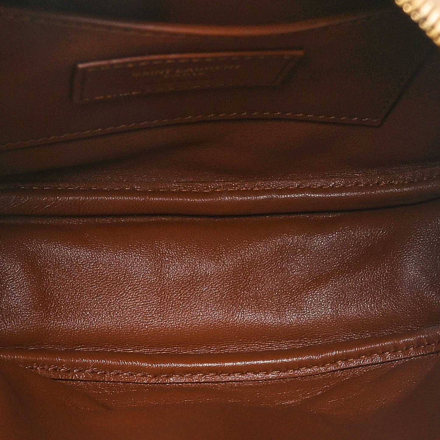 Raffia Calfskin Round Camera Bag Golden Ecru Brick