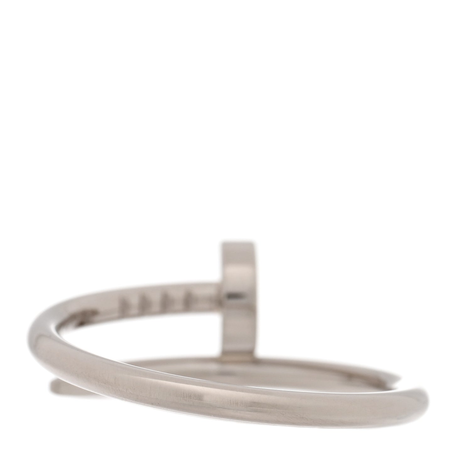 18K White Gold Small Juste Un Clou Ring 51 5.75