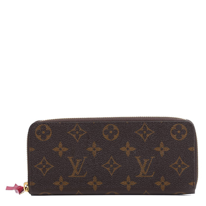 Louis Vuitton Monogram Clemence Wallet Fuchsia 1 of 13