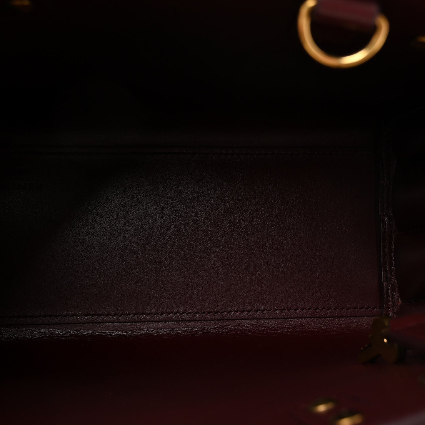 Calfskin Nano Supple Sac De Jour Red Velvet