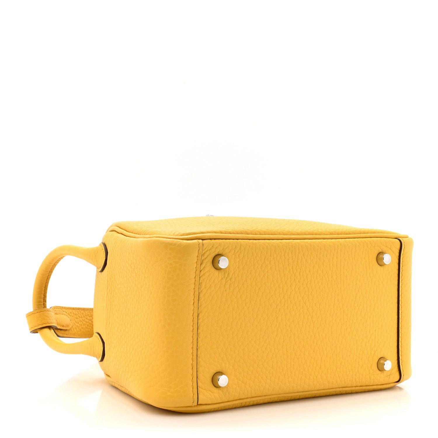 Hermes Taurillon Clemence Mini Lindy 20 Sun 4 of 11