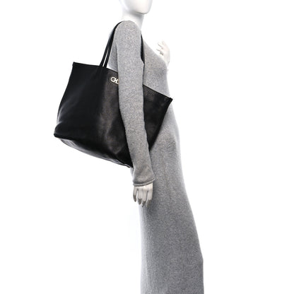 Salvatore Ferragamo Calfskin Tote Black 3 of 11