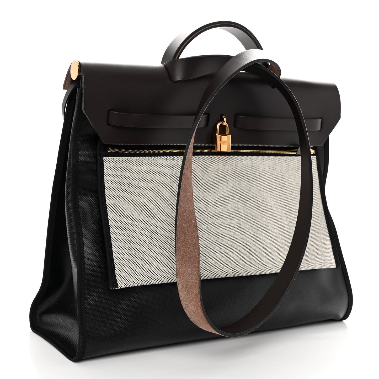 Toile H Berline Vache Hunter Herbag Zip 39 MM Black Ebene