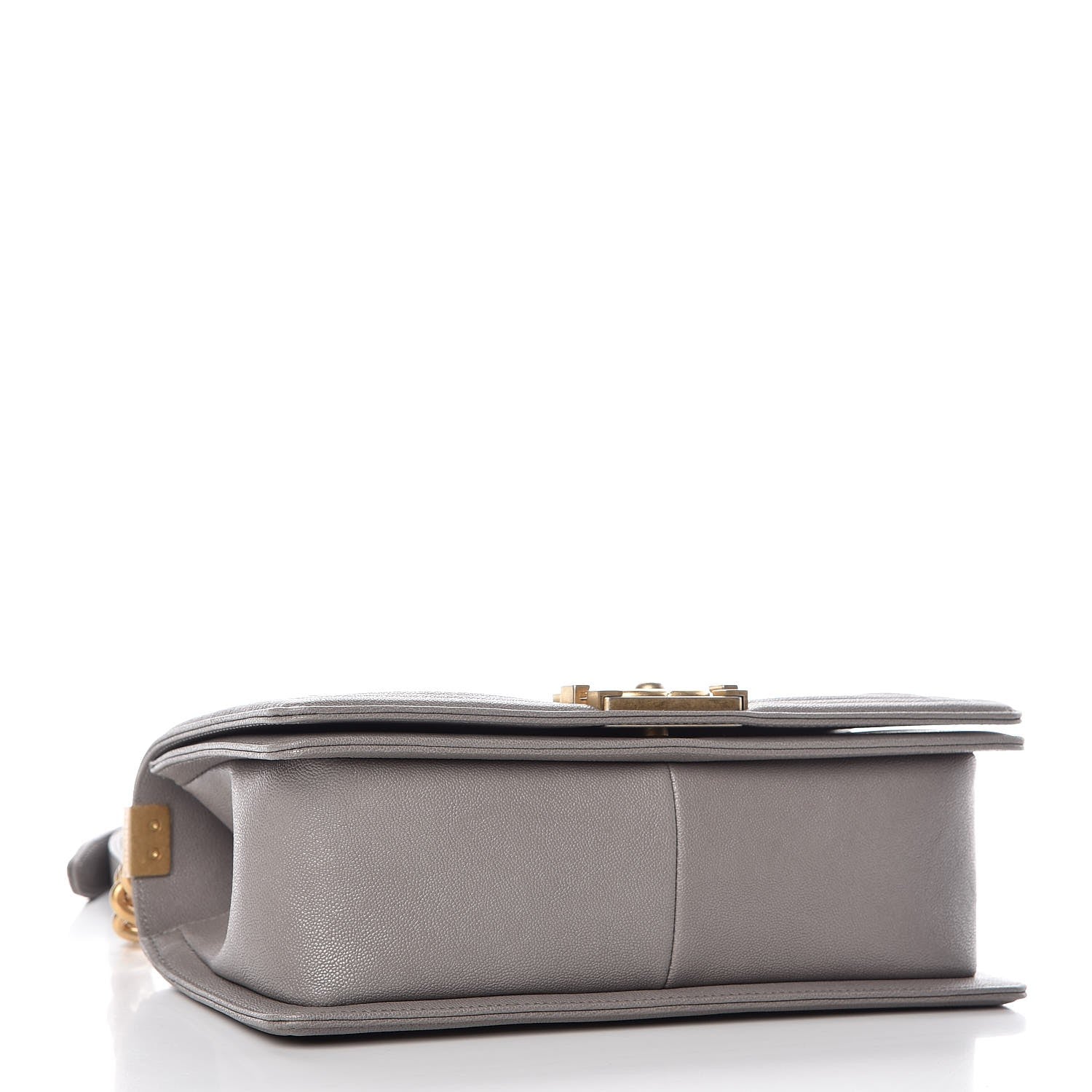 Chanel Caviar Quilted Medium Boy Flap Grey 4 of 7