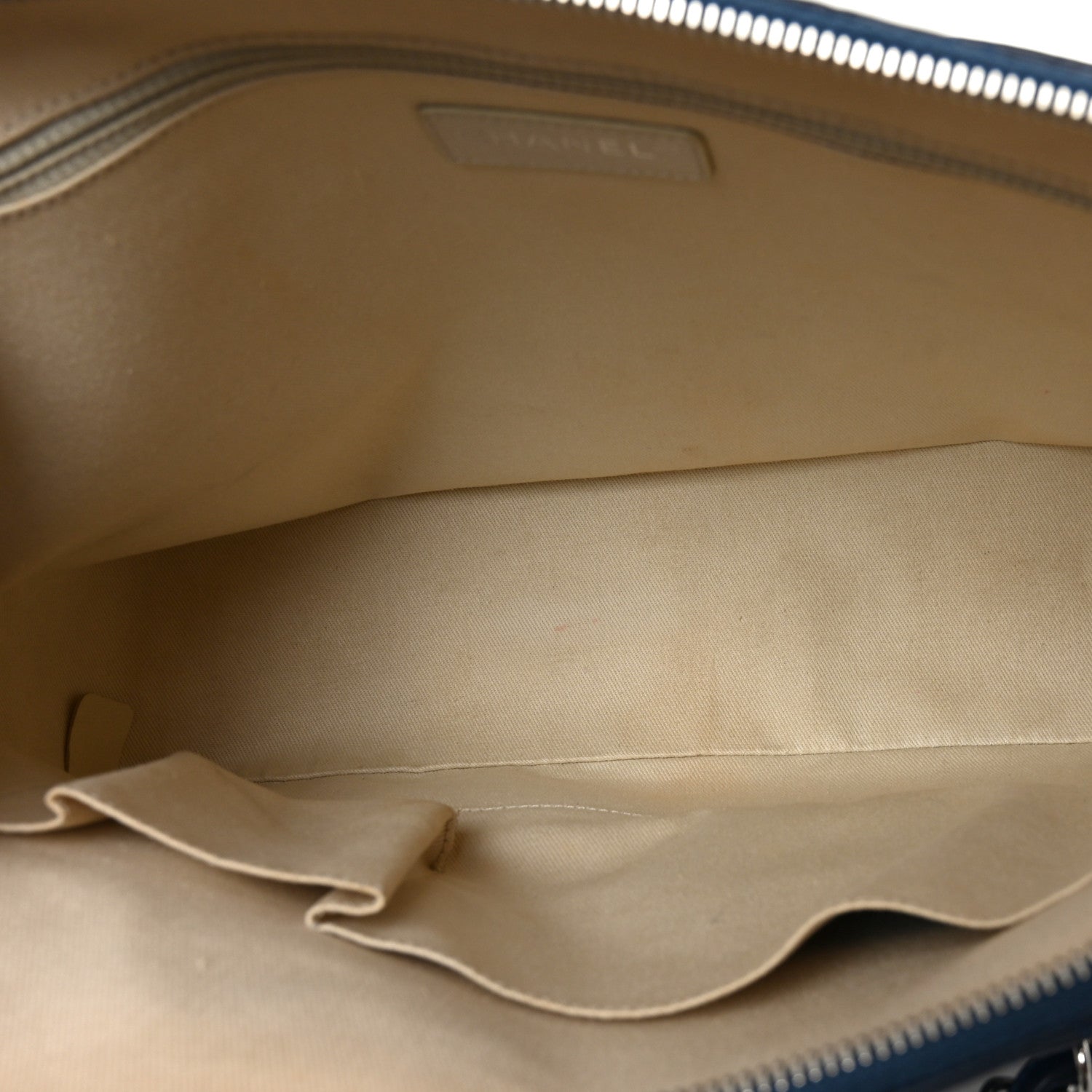 Chanel Calfskin Quilted In The Business Camera Navy 5 of 10