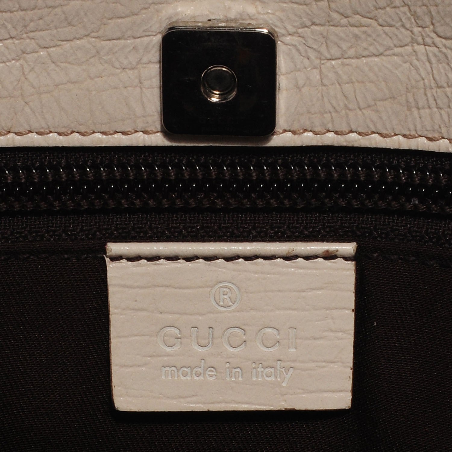 Gucci Coated Canvas Monogram Medium Joy Tote Off White 5 of 9