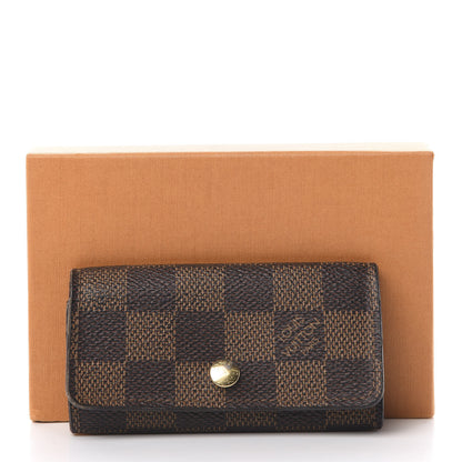Louis Vuitton Damier Ebene Multicles 4 Key Holder 15 of 15