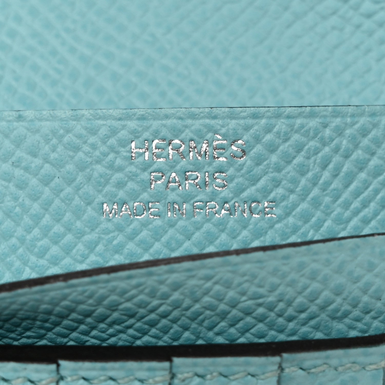 Hermes Epsom Bearn Compact Wallet Bleu Atoll 6 of 10